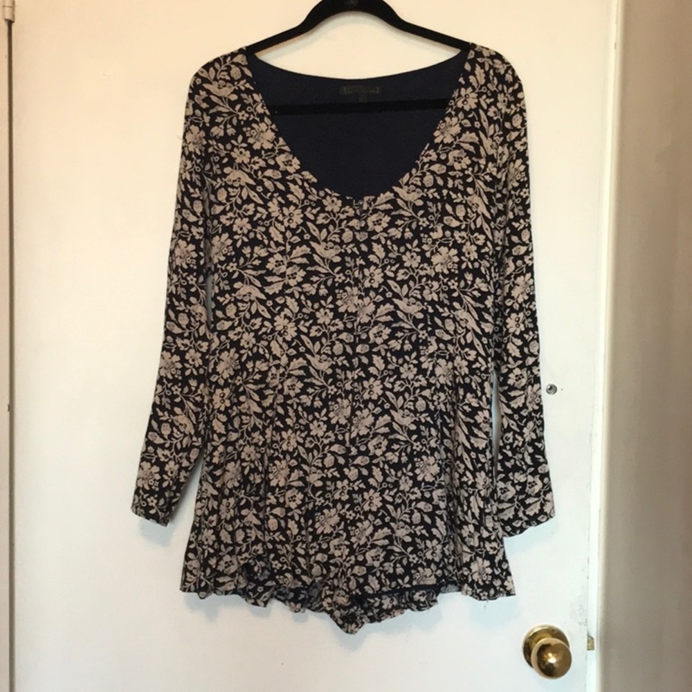 Nordstrom Rack long sleeved flare romper